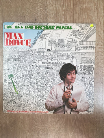 Max Boyce - We All Had Doctor's Papers - Vinyl LP Record - Opened  - Very-Good+ Quality (VG+) - C-Plan Audio