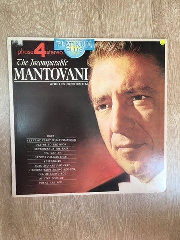 Incomparable Mantovani - Vinyl LP Record - Opened  - Very-Good+ Quality (VG+) - C-Plan Audio