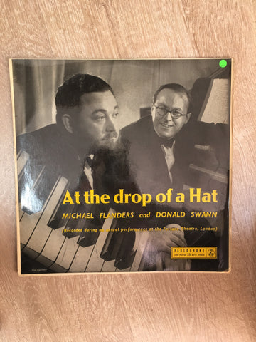 At The Drop of A Hat - Michael Flanders and Donald Swann - Vinyl LP Record - Opened  - Very-Good Quality (VG) - C-Plan Audio
