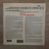 Grieg, Schumann, Katchen, Kertesz, Israel Philharmonic ‎– Piano Concerto / Piano Concerto - Vinyl LP Record - Opened  - Very-Good- Quality (VG-) - C-Plan Audio