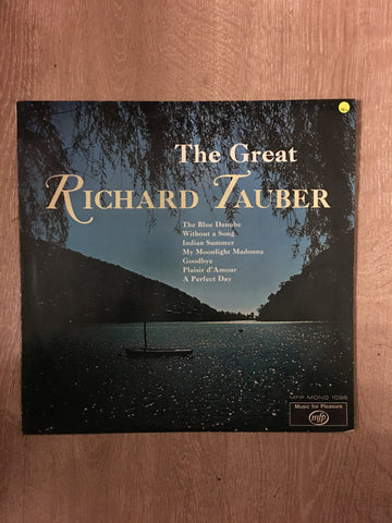 The Great Richard Tauber -  Vinyl LP Record - Opened  - Very-Good+ Quality (VG+) - C-Plan Audio