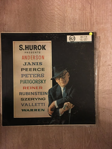 S.Hurok Presents Anderson, Janice Peerce  - Vinyl LP Record - Opened  - Very-Good+ Quality (VG+) - C-Plan Audio