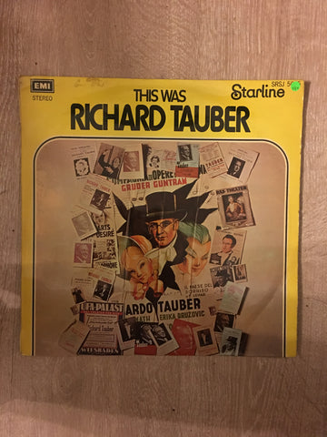 This Was Richard Tauber - Vinyl LP Record - Opened  - Very-Good+ Quality (VG+) - C-Plan Audio