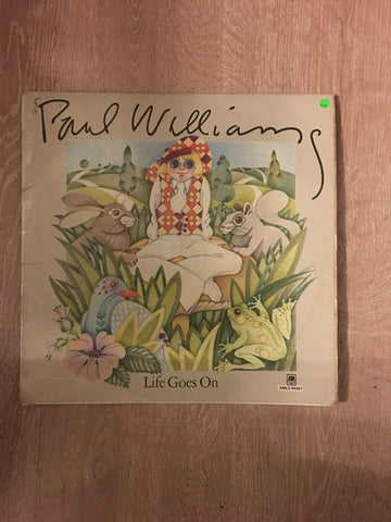 Paul Williams - Life Goes On - Vinyl LP Record - Opened  - Good+ Quality (G+) - C-Plan Audio