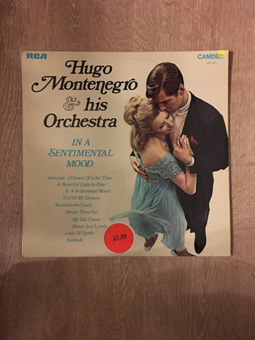 Hugo Montenegro & His Orchestra - In a Sentimental Mood - Vinyl LP Record - Opened  - Very-Good+ Quality (VG+) - C-Plan Audio