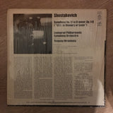 Dmitri Shostakovich, Evgeny Mravinsky, Leningrad Philharmonic Orchestra ‎– Symphony No. 12 "1917" - Vinyl LP Record - Opened  - Very-Good Quality (VG) - C-Plan Audio