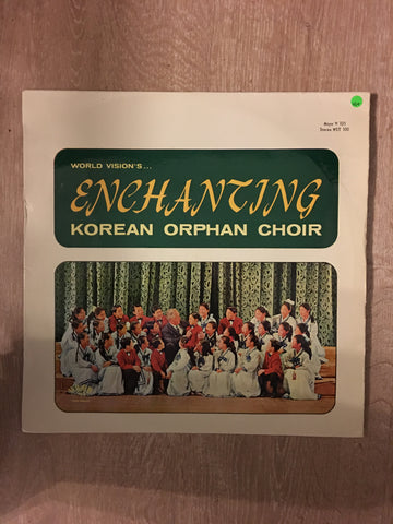 Korean Orphan Choir - Enchanting -  Vinyl LP Record - Opened  - Very-Good+ Quality (VG+) - C-Plan Audio
