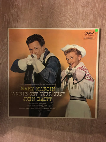 Mary Martin - Annie Get Your Gun ‎- Vinyl LP Record - Opened  - Very-Good+ Quality (VG+) - C-Plan Audio