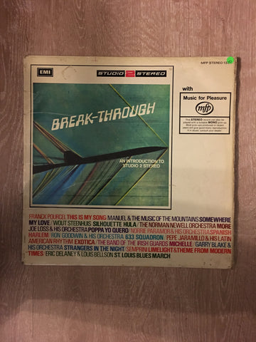 Break- Through - Studio 2 Stereo - Vinyl LP Record - Opened  - Very-Good Quality (VG) - C-Plan Audio