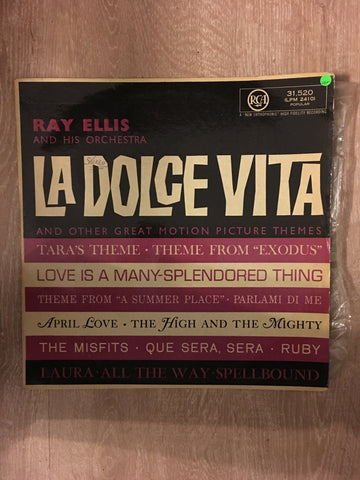 Ray Ellis - La Dolce Vita ‎- Vinyl LP Record - Opened  - Very-Good+ Quality (VG+) - C-Plan Audio