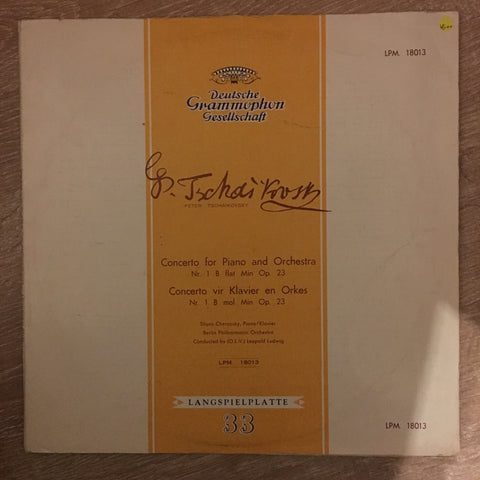 Tschaikowsky, Shura Cherkassky, Berliner Symphoniker, Leopold Ludwig ‎– Konzert Für Klavier Und Orchester Nr. 1 B-Moll Op. 23 -  Vinyl LP Record - Opened  - Very-Good+ Quality (VG+) - C-Plan Audio