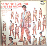 50 000 000 Elvis Fans Can't be Wrong - Elvis Gold Records Vol 2 -  Vinyl LP Record - Opened - Very-Good Quality (VG) - C-Plan Audio