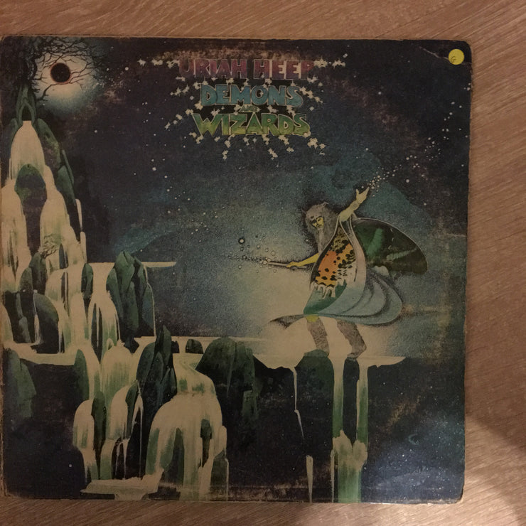 Uriah Heep - Demons and Wizards - Vinyl LP Record - Opened  - Good Quality (G) - C-Plan Audio