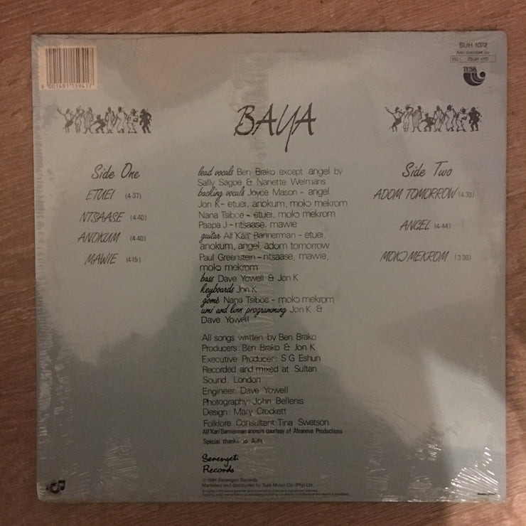 Ben Brako - Baya - Vinyl LP - Sealed - C-Plan Audio