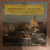 Joaquín Rodrigo · Narciso Yepes - Orquesta Sinfónica De La R.TV. Española · Odón Alonso ‎– Concierto De Aranjuez / Fantasía Para Un Gentilhombre ‎- Vinyl LP Record - Opened  - Very-Good+ Quality (VG+) - C-Plan Audio