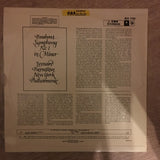 Brahms - Leonard Bernstein, New York Philharmonic ‎– Symphony No. 1 In C Minor ‎- Vinyl LP Record - Opened  - Very-Good+ Quality (VG+) - C-Plan Audio