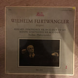 Wolfgang Amadeus Mozart, Joseph Haydn / Wilhelm Furtwängler, Berliner Philharmoniker ‎– Mozart:Symphonie Nr. 39 Es-dur Kv 543 ‧ Haydn: Symphonie Nr. 88 G-dur ‎- Vinyl LP Record - Opened  - Very-Good+ Quality (VG+) - C-Plan Audio