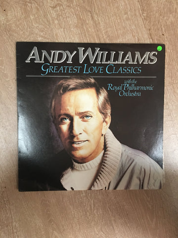 Andy Williams - Love Songs with The Royal Philharmonic Orchestra - Vinyl LP Record - Opened  - Very-Good Quality (VG) - C-Plan Audio