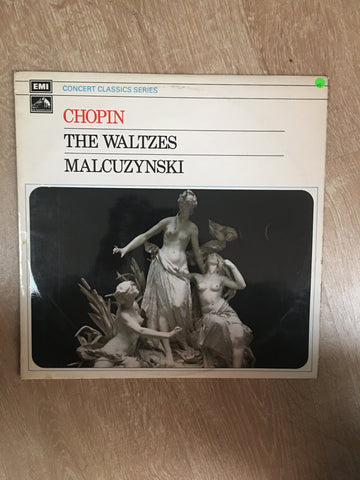 Chopin, Malcuzynski ‎– Chopin Waltzes - Vinyl LP Record - Opened  - Very-Good Quality (VG) - C-Plan Audio