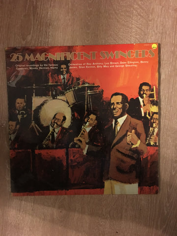 25 Magnificent Swingers - Vinyl LP Record - Opened  - Very-Good+ Quality (VG+) - C-Plan Audio