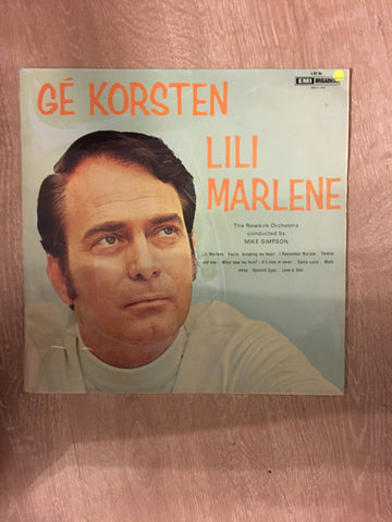 Ge Korsten - Lili Marlene - Vinyl LP Record - Opened  - Very-Good+ Quality (VG+) - C-Plan Audio