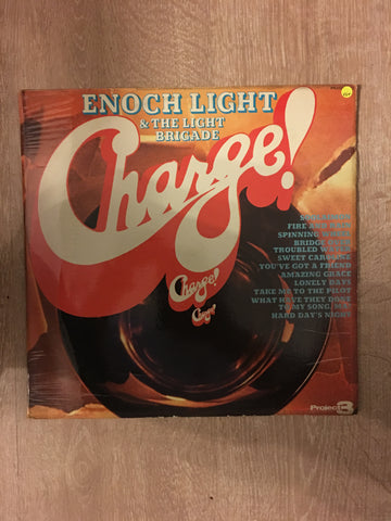 Enoch Light and the Light Brigade - Charge - Vinyl LP Record - Opened  - Very-Good+ Quality (VG+) - C-Plan Audio