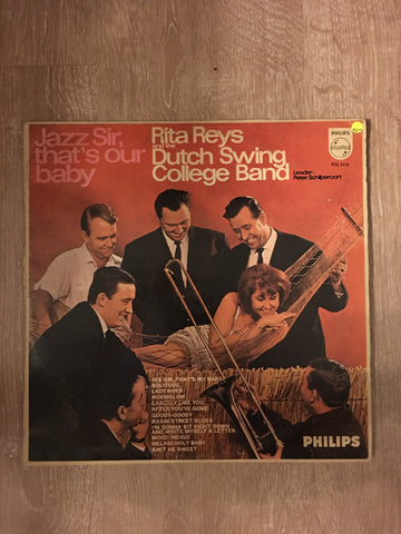 Rita Reys and The Dutch Swing College Band- Jazz Sir That's Our Baby  - Vinyl LP Record - Opened  - Very-Good- Quality (VG-) - C-Plan Audio