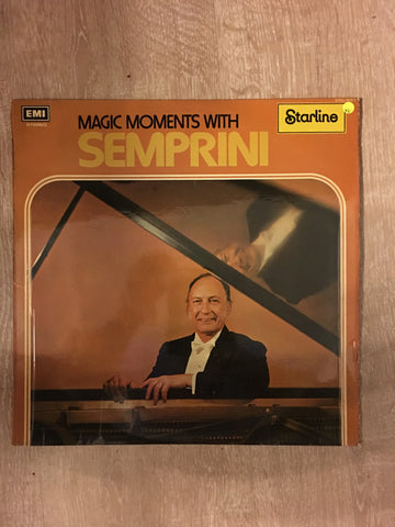 Magic Moments with Semprini - Vinyl LP Record - Opened  - Very-Good Quality (VG) - C-Plan Audio