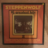 Steppenwolf ‎– 16 Greatest Hits ‎- Vinyl LP Record - Opened  - Very-Good+ Quality (VG+) - C-Plan Audio