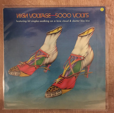 High Voltage - 5000 Volts - Vinyl LP Record - Opened  - Very-Good+ Quality (VG+) - C-Plan Audio