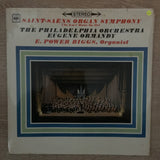 Saint-Saëns / The Philadelphia Orchestra Conducted By Eugene Ormandy, E. Power Biggs ‎– Symphony No. 3 In C Minor, Op. 78 - Vinyl LP Record - Opened  - Very-Good- Quality (VG-) - C-Plan Audio