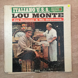 Lou Monte With Joe Reisman And His Orchestra ‎– Italiano, U.S.A. - Vinyl LP Record - Opened  - Very-Good+ Quality (VG+) - C-Plan Audio
