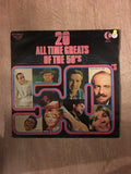 KTel - Various - 20 All Time Greats of The 50's - Vinyl LP Record - Opened  - Very-Good Quality (VG) - C-Plan Audio