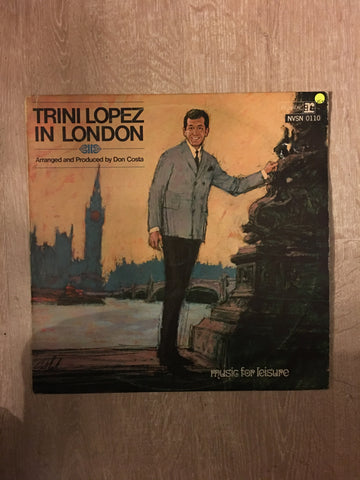 Trini Lopez in London  - Vinyl LP Record - Opened  - Very-Good+ Quality (VG+) - C-Plan Audio