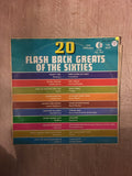 KTel - 20 Flash Back Hits of the Sixties  - Vinyl LP Record - Opened  - Very-Good+ Quality (VG+) - C-Plan Audio