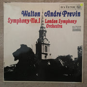 André Previn Conducting Walton, London Symphony Orchestra* ‎– Symphony No. 1 - Vinyl LP Record - Opened  - Very-Good+ Quality (VG+) - C-Plan Audio