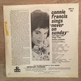 Connie Francis - Sings Never On Sunday - Vinyl LP Record - Opened  - Very-Good+ Quality (VG+) - C-Plan Audio