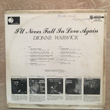 Dionne Warwick - I'll Never Fall In Love Again - Vinyl LP Record - Opened  - Very-Good Quality (VG) - C-Plan Audio