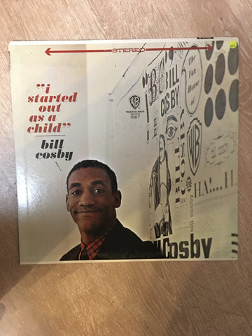 Bill Cosby -  I Started Out As A Child  - Vinyl LP Record - Opened  - Very-Good+ Quality (VG+) - C-Plan Audio