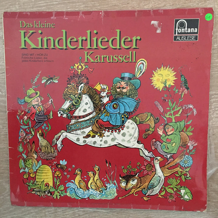 Das Kleine Kinderlieder Karussel - Vinyl LP Record - Opened  - Good+ Quality (G+) - C-Plan Audio