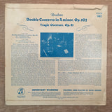 Pierre Fournier - David Oistrakh - Brahms ‎– Brahms Double Concerto, Tragic Overture - Vinyl LP Record - Opened  - Very-Good Quality (VG) - C-Plan Audio