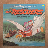 Walt Disney - The Rescuers - Vinyl LP Record - Opened  - Very-Good- Quality (VG-) - C-Plan Audio