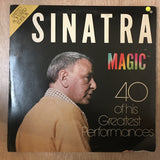 Sinatra Magic: 40 Of His Greatest Performances – Limited Souvenir Edition - Vinyl LP Record - Opened  - Very-Good+ Quality (VG+) - C-Plan Audio
