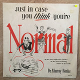 Dr Murray Banks - Just In Case You Think You're Normal - Vinyl LP Record - Opened  - Good+ Quality (G+) - C-Plan Audio