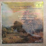 Franz Schubert Beethoven -Symphonie Nr 8 h-moll D 759, Nr 5 c-moll op 67 Lorin Maazel Berliner Philharmoniker  -  Vinyl LP Record - Opened  - Very-Good+ Quality (VG+) - C-Plan Audio