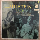 Milstein Bach Partita no2 Sonata No 1  ‎- Vinyl LP Record - Opened  - Very-Good+ Quality (VG+) - C-Plan Audio