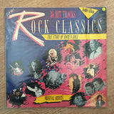 Rock Classics - Original Artists - The Story of Rock & Roll - 34 Original Tracks - Double Vinyl LP Record - Opened  - Very-Good+ Quality (VG+) - C-Plan Audio