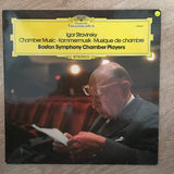 Igor Stravinsky - Boston Symphony Chamber Players ‎– Chamber Music ‎- Vinyl LP Record - Opened  - Very-Good+ Quality (VG+) - C-Plan Audio