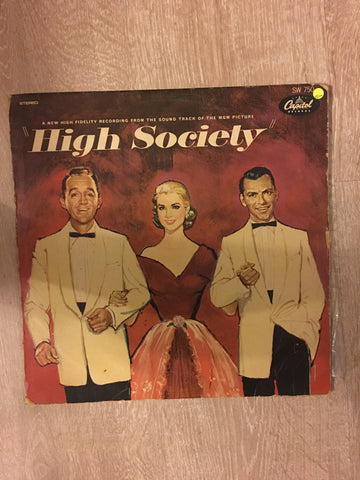 High Society - Soundtrack - Vinyl LP Record - Opened  - Very-Good- Quality (VG-) - C-Plan Audio