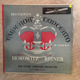 Beethoven- "Emperor" Concerto No. 5 - Vladimir Horowitz, Fritz Reiner, RCA Victor Symphony Orchestra ‎– In E-Flat, Op. 73 - Vinyl LP Record - Opened  - Very-Good+ Quality (VG+) - C-Plan Audio